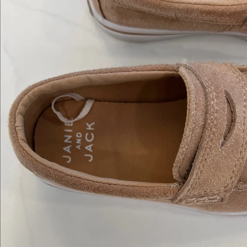 Janie and Jack suede moccasin